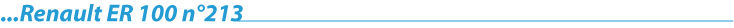 Renault ER 100 n°213