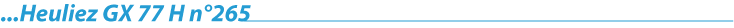 Heuliez GX 77 H n°265