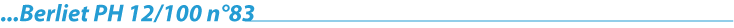 Berliet PH12/100 n°83